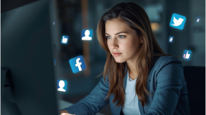 Social media management services by CDMSoftech Solution to boost online engagement and brand visibility