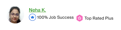 Neha Kumari - Professional at CDMSoftech Solution, Top-Rated PLUS team on Upwork