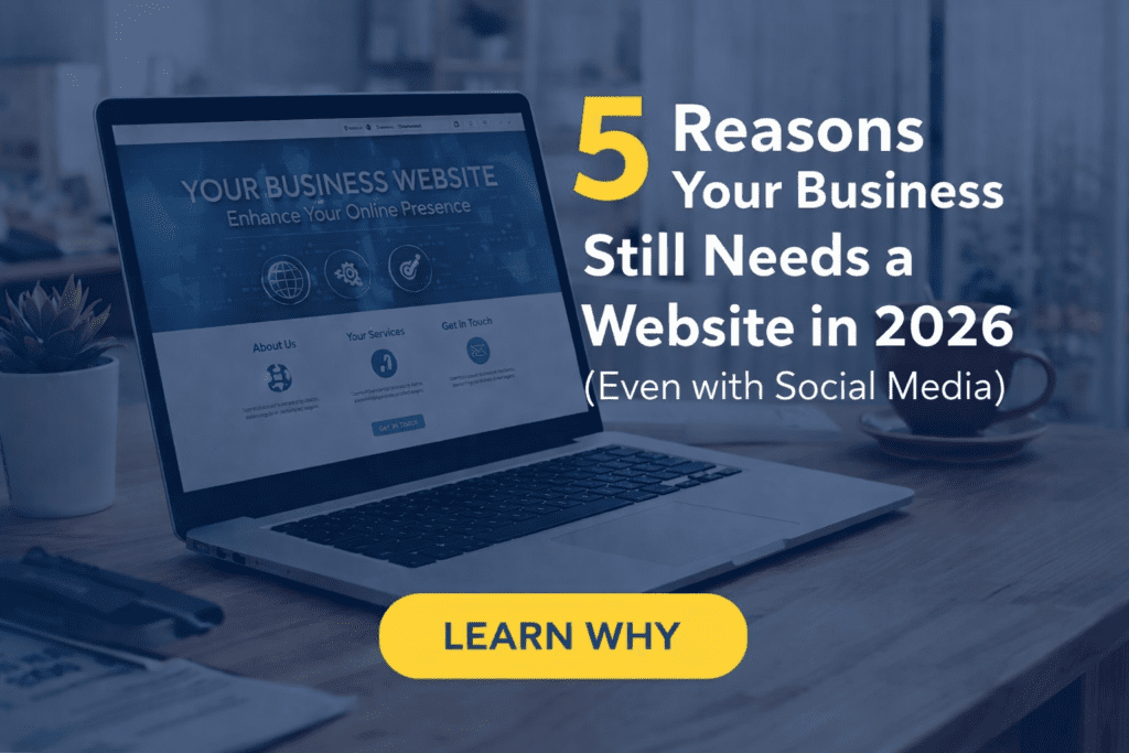 Why your business needs a website in 2026