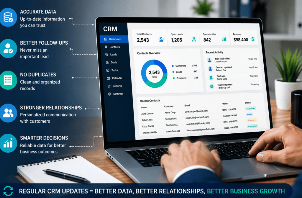 Why Regular CRM Data Updates Matter for Business Growth